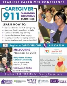 Fearless Caregiver Conference in November