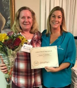 Caregiver of the Month – October 2018