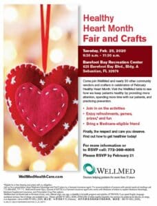 Tuesday, February 25th – Healthy Heart Health Y Craft Fair