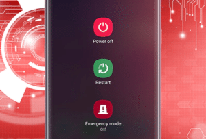 Shows Emergency Mode, a smartphone emergency settings for seniors