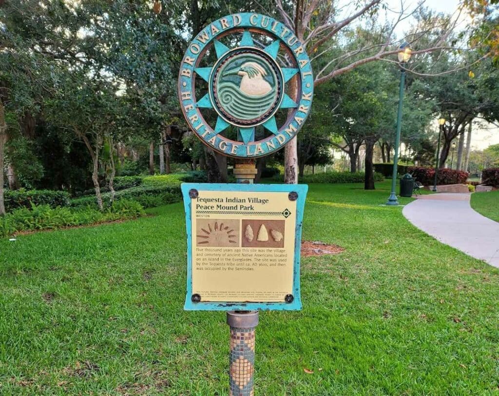 Peace Mound Park - Beautiful Parks with Walking Trails in Weston, Florida - Broward County, FL