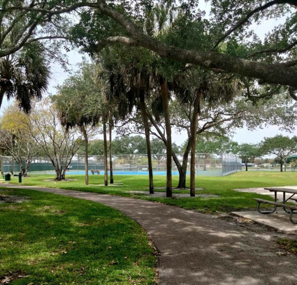 Tamarind Park - Walking Path Trail in Cooper City, Florida - Broward County, FL