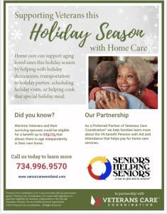 Supporting Veterans this Holiday Season with Home Care