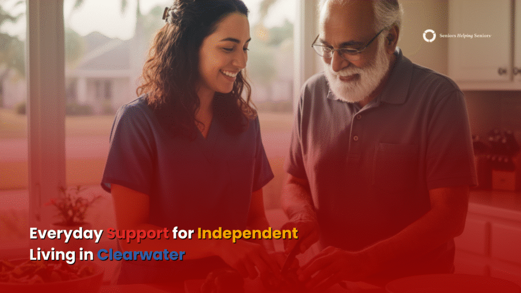 Companionship care in Clearwater supporting daily routine