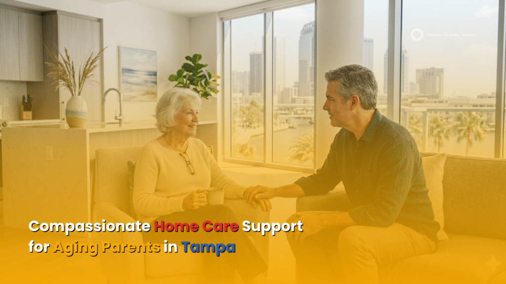 Recognizing signs an aging parent needs home care in Tampa Florida