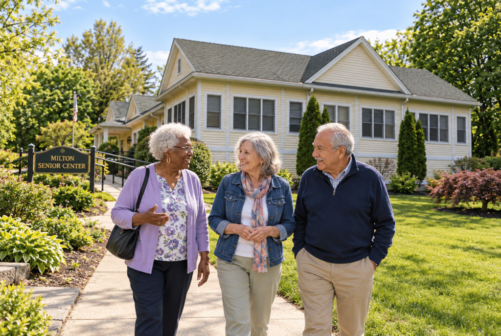Seniors at the Milton Senior Center