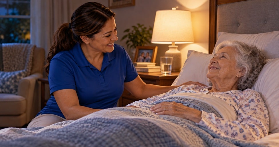 How Overnight Care Supports Seniors with Sleep Challenges 