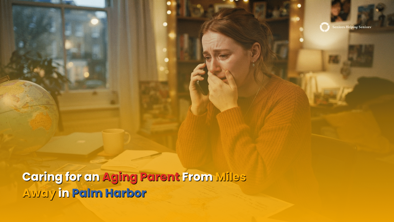 Long-Distance Caregiving: How to Help an Aging Parent in Palm Harbor From Far Away